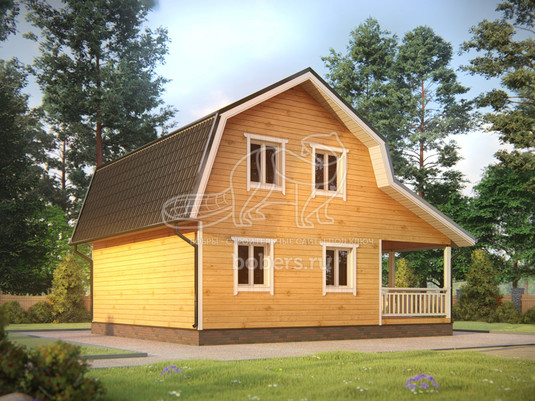 3d проект ДБ170 - второй вид