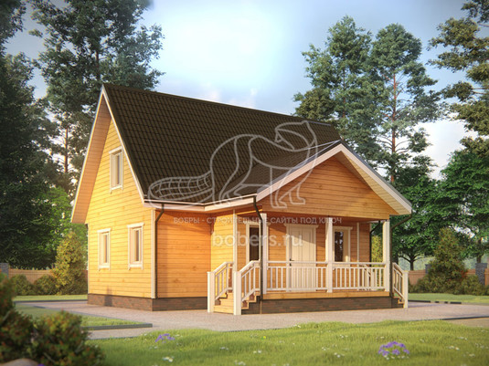 3d проект ДБ172 - второй вид