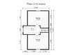 3d проект ДБ176 - планировка 2 этажа</div> (превью)