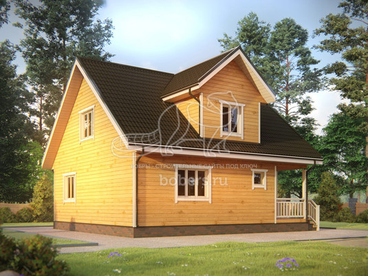 3d проект ДБ187 - второй вид