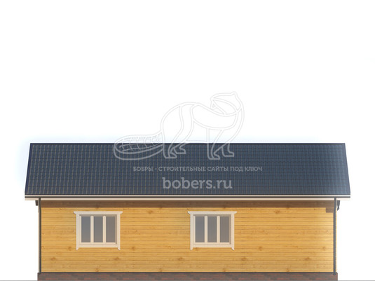 3d проект ДБ198 - фасад 3