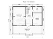 3d проект ДБ206 - планировка 1 этажа (превью)