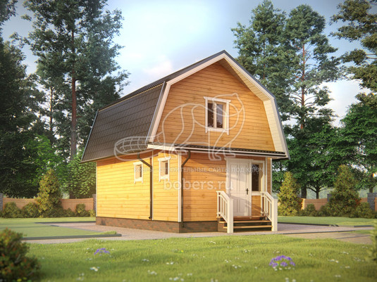 3d проект ДБ208 - второй вид