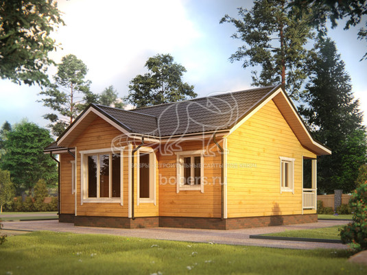 3d проект ДБ220 - второй вид