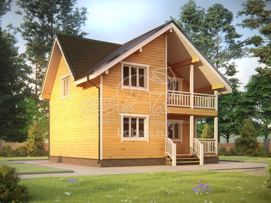 3d проект ДБ221 - второй вид
