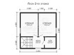 3d проект ДБ227 - планировка 2 этажа</div> (превью)