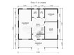 3d проект ДБ231 - планировка 1 этажа (превью)