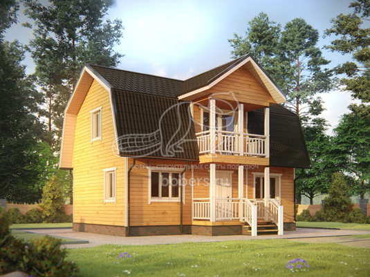 3d проект ДБ236 - второй вид