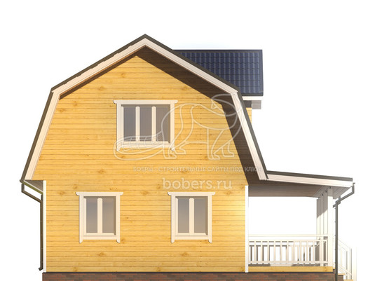 3d проект ДБ240 - фасад 4</div>