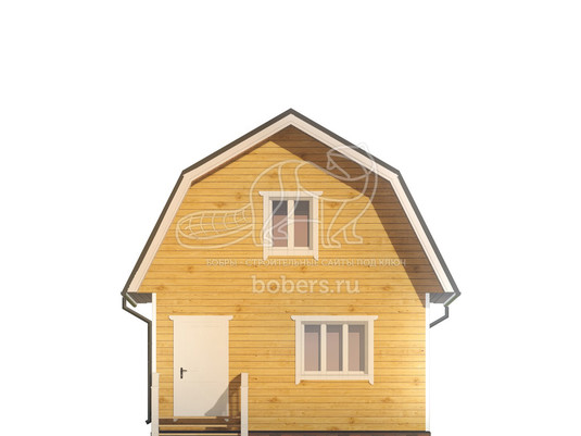 3d проект ДБ247 - фасад 1