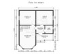3d проект ДБ253 - планировка 1 этажа (превью)