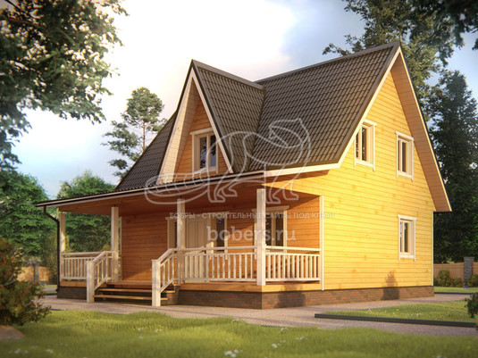 3d проект ДБ254 - второй вид