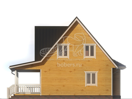 3d проект ДБ254 - фасад 4</div>