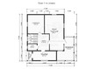 3d проект ДБ264 - планировка 1 этажа (превью)