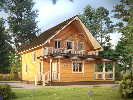 3d проект ДБ264 - второй вид