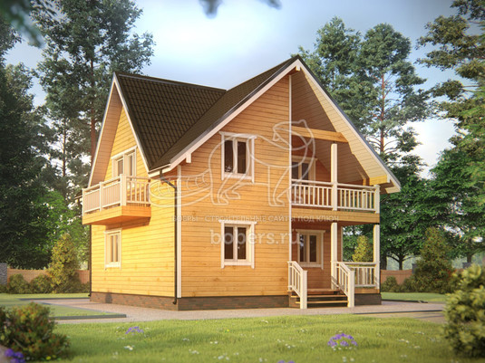 3d проект ДБ266 - второй вид
