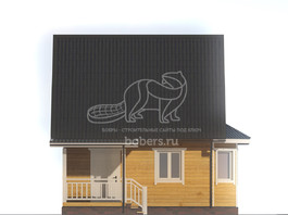 3d проект ДБ269 - фасад 2