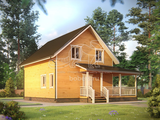 3d проект ДБ270 - второй вид