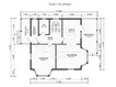 3d проект ДБ271 - планировка 1 этажа (превью)