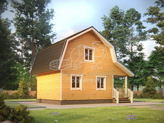 3d проект ДБ277 - второй вид