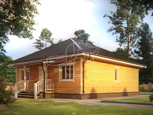 3d проект ДБ279 - второй вид