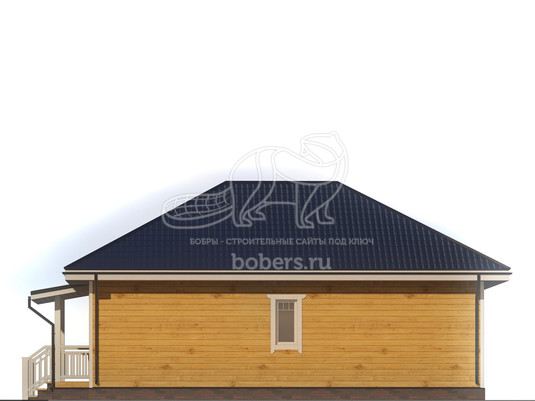 3d проект ДБ279 - фасад 3