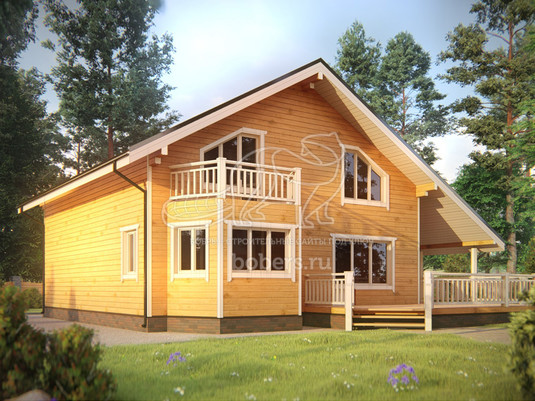 3d проект ДБ281 - второй вид