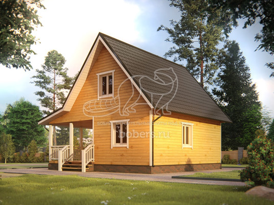 3d проект ДБ283 - второй вид