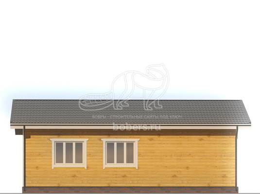 3d проект ДБ290 - фасад 3
