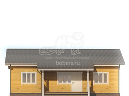 3d проект ДБ296 - фасад 3