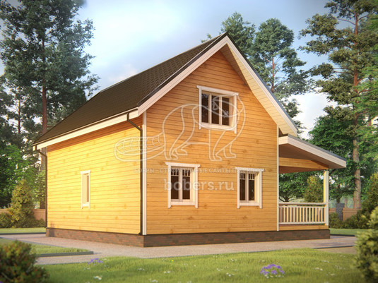 3d проект ДБ299 - второй вид