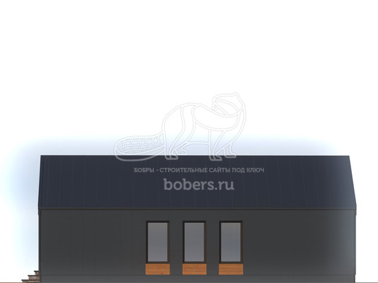 3d проект ДБХ001 - фасад 4</div>