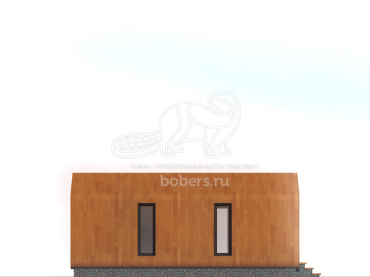 3d проект ДБХ002 - фасад 4</div>