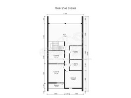 3d проект ДБХ005 - планировка 2 этажа</div>