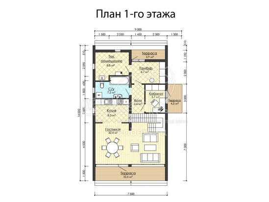 Мебелировка 2d
