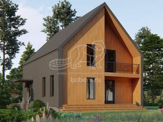 3d проект ДБХ013 - второй вид
