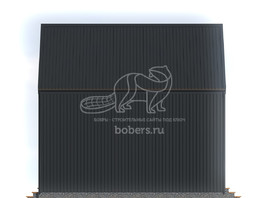 3d проект ДБХ014 - фасад 4