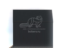 3d проект ДБХ018 - фасад 4
