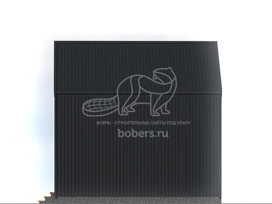 3d проект ДБХ018 - фасад 4</div>