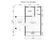3d проект ДБХ019 - планировка 1 этажа (превью)