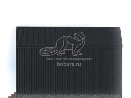 3d проект ДБХ019 - фасад 4</div>