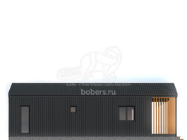 3d проект ДБХ021 - фасад 4