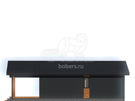 3d проект ДБХ022 - фасад 4