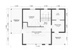 3d проект ДБХ023 - планировка 1 этажа (превью)