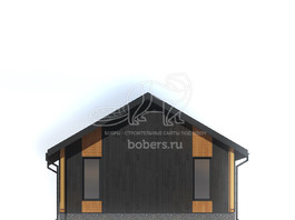 3d проект ДБХ025 - фасад 3