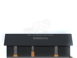 3d проект ДБХ025 - фасад 4