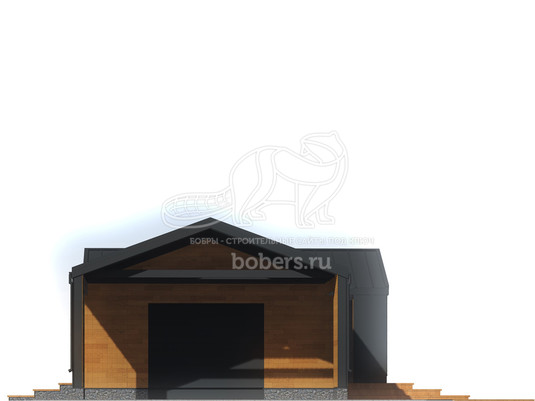 3d проект ДБХ031 - фасад 4</div>