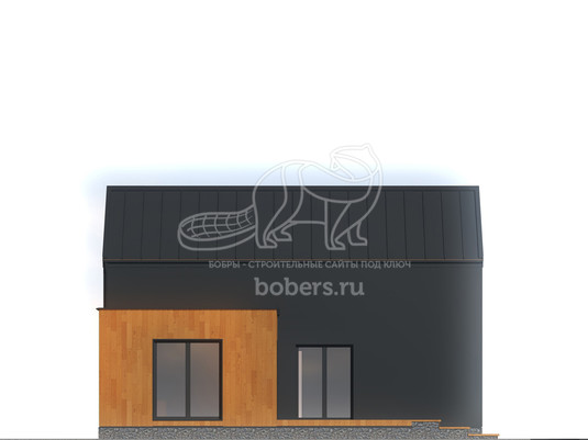 3d проект ДБХ033 - фасад 4</div>