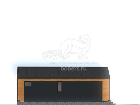 3d проект ДБХ038 - фасад 4</div>