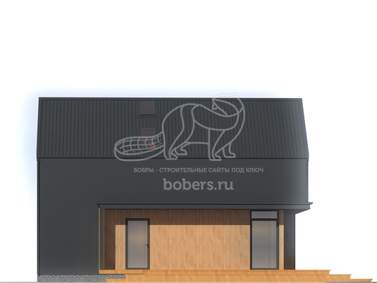3d проект ДБХ040 - фасад 4</div>